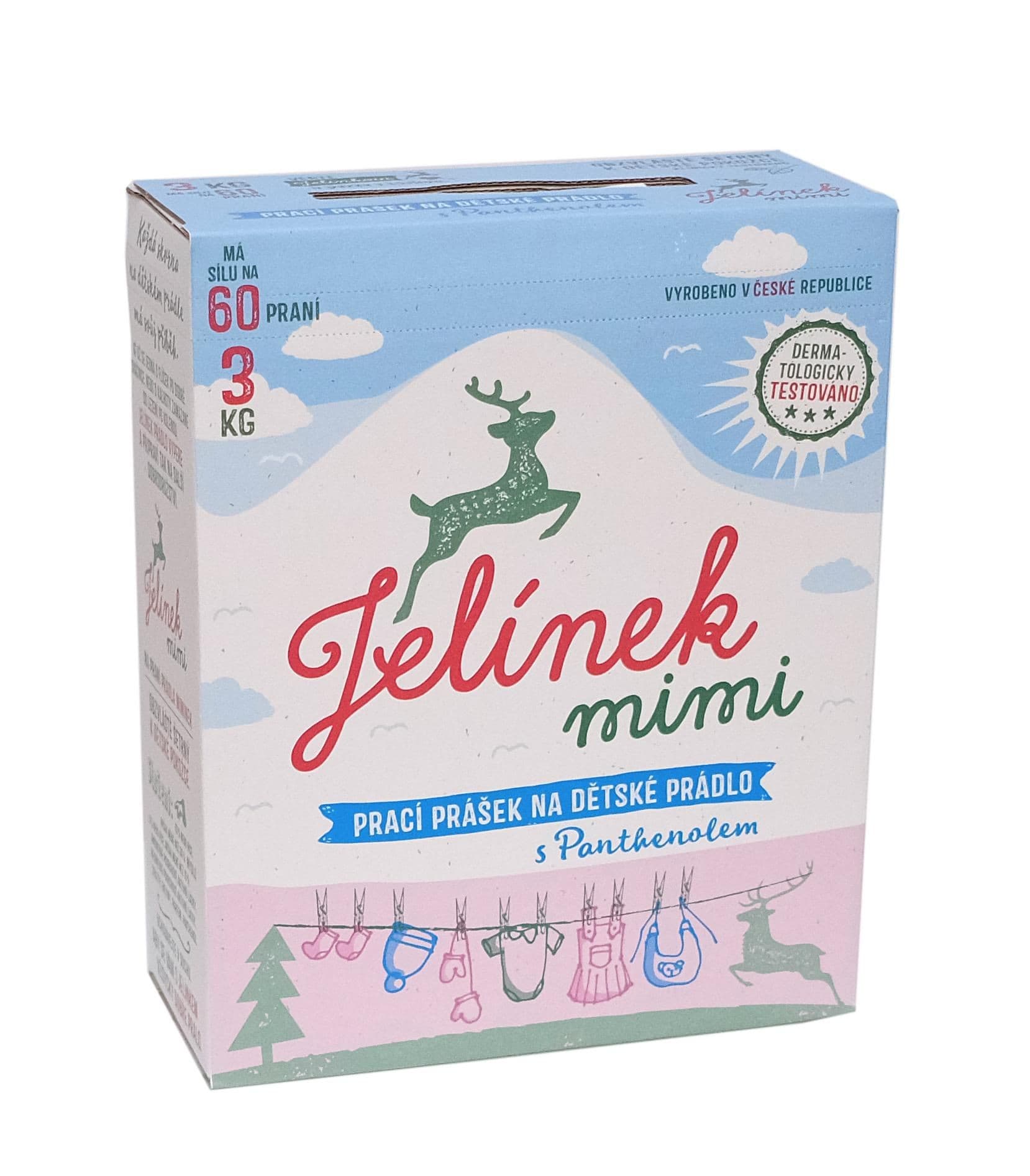 Jelínek Mimi Prací prášek 3 kg 60 praní
