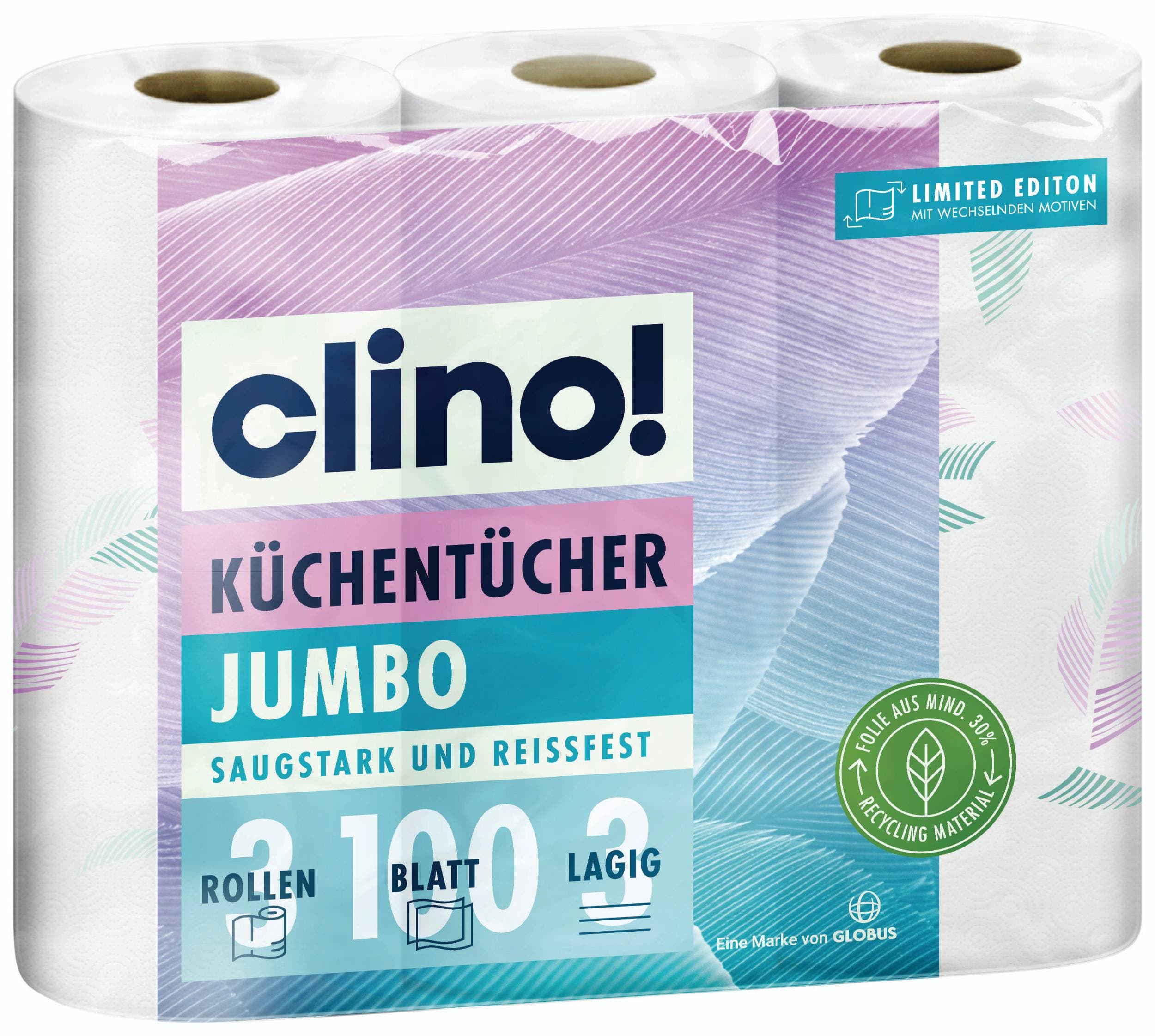 Clino! Kuchyňské role 3vrstvé 3 x 100 3 ks