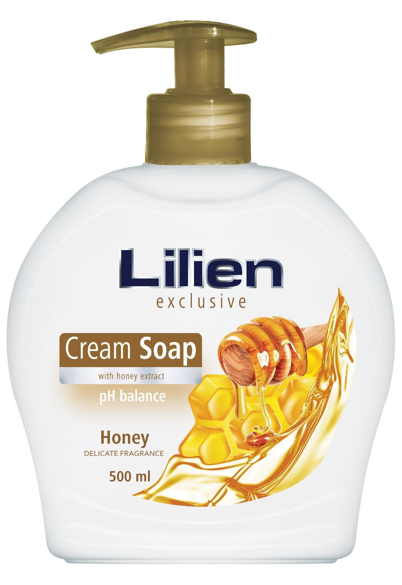 LILIEN CREAM SOAP HONEY 500ML