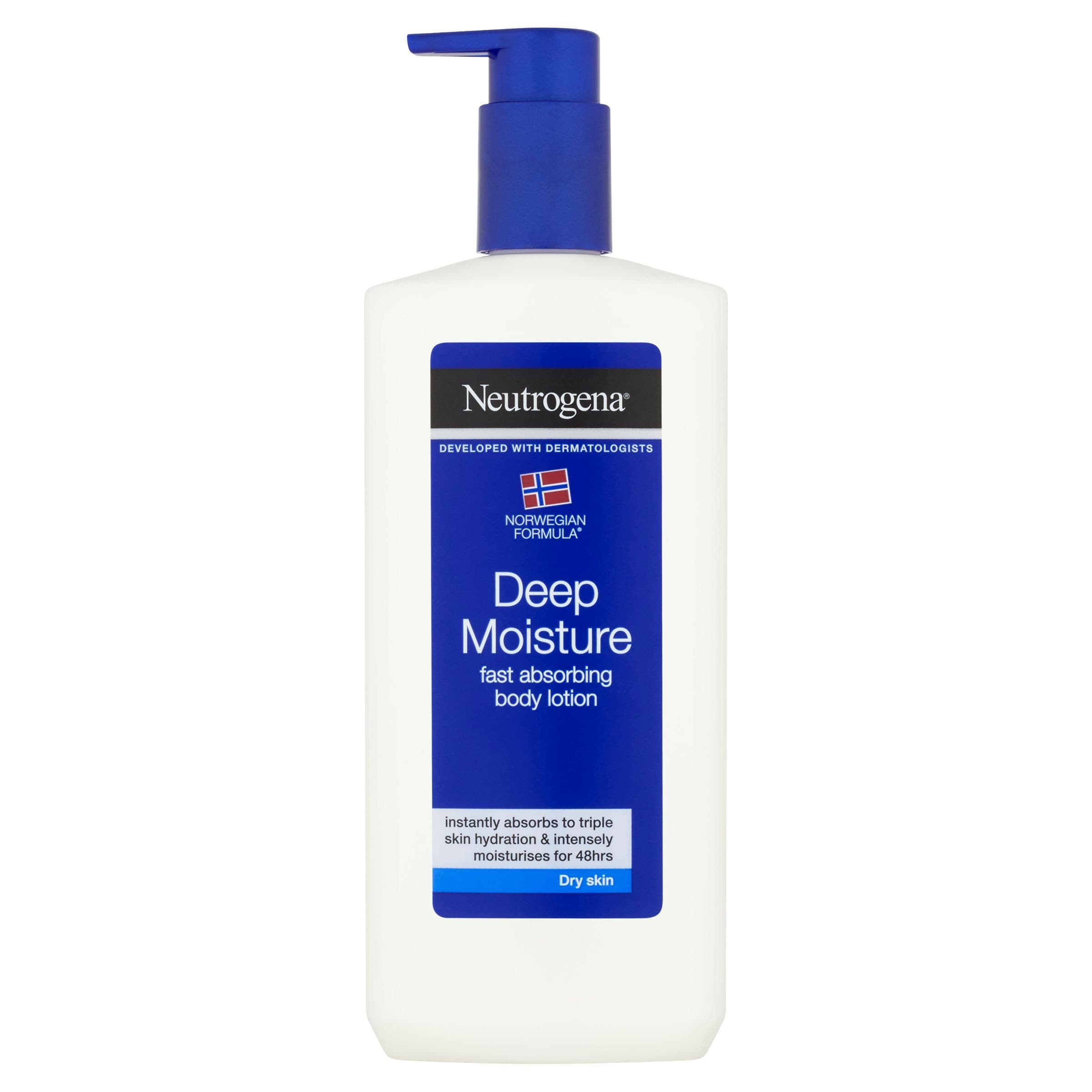 Neutrogena® Norská receptura Hloubkově hydratační tělové mléko 400 ml