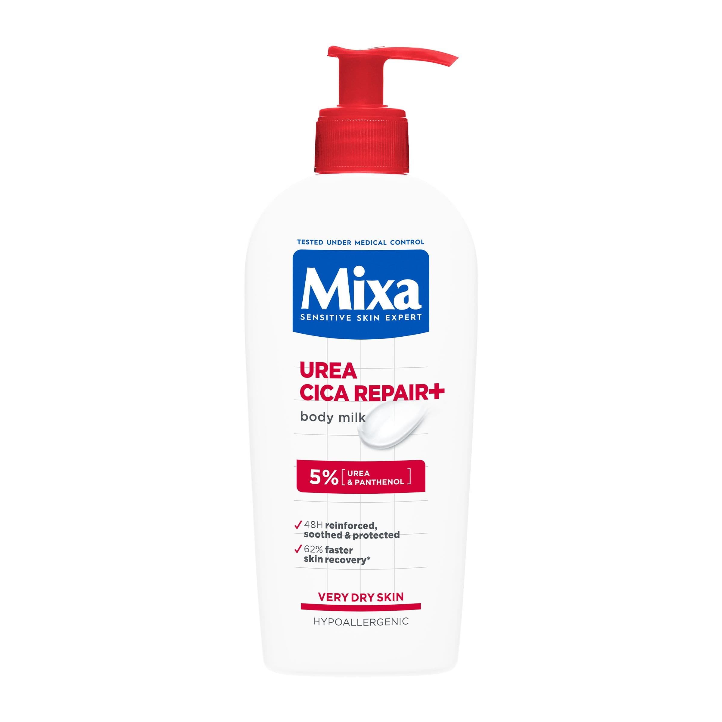 Mixa tělové mléko Urea Cica repair, 40