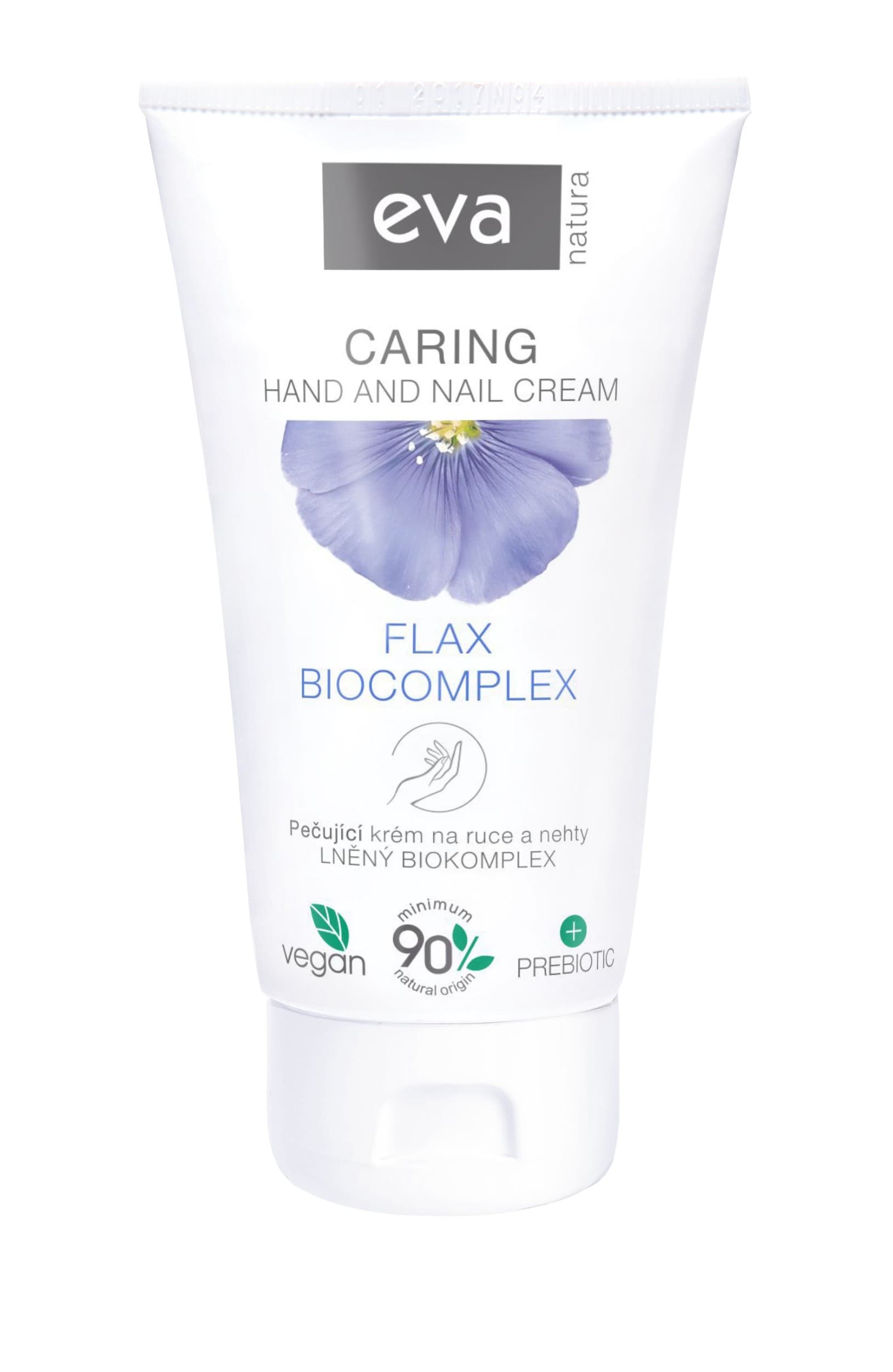 Eva natura pečující krém na ruce a nehty lněný biokomplex 75ml
