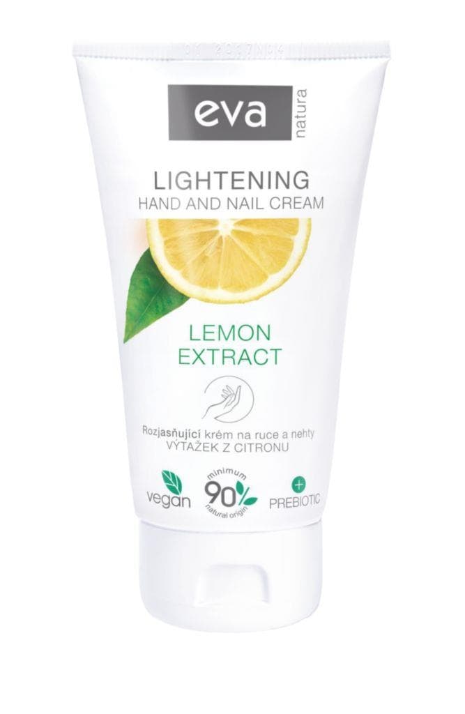 Eva natura rozjasňující krém na ruce a nehty s výtažkem citronu 75ml