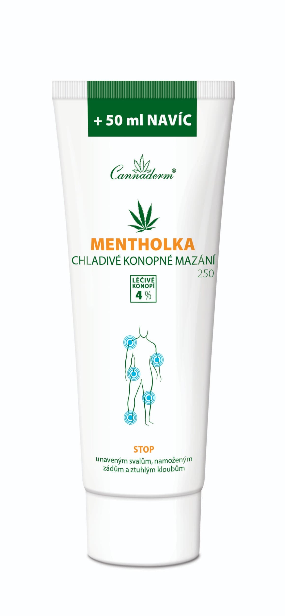 Cannaderm Thermolka hřejivé mazání 200 ml