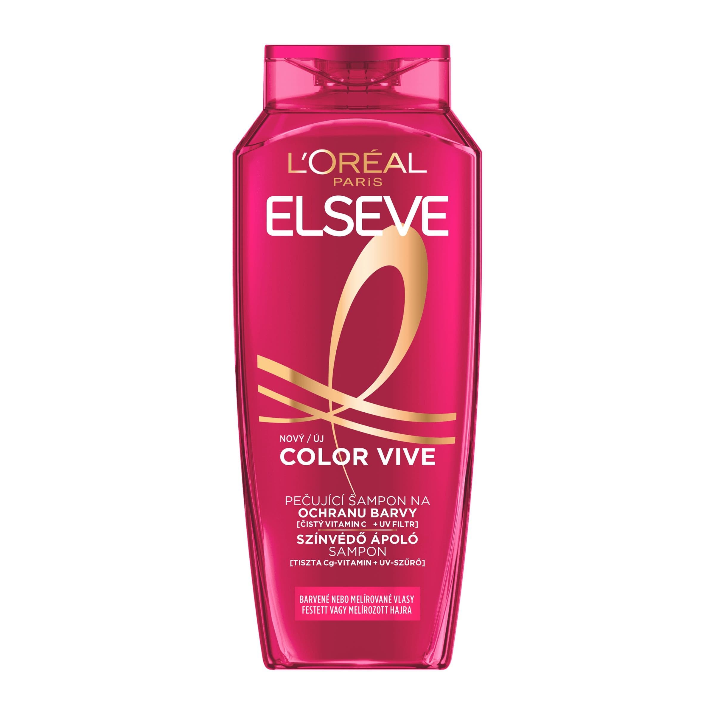 L'Oréal Paris Elseve Color-Vive šampon s ochrannou péčí na barvené vlasy 400 ml