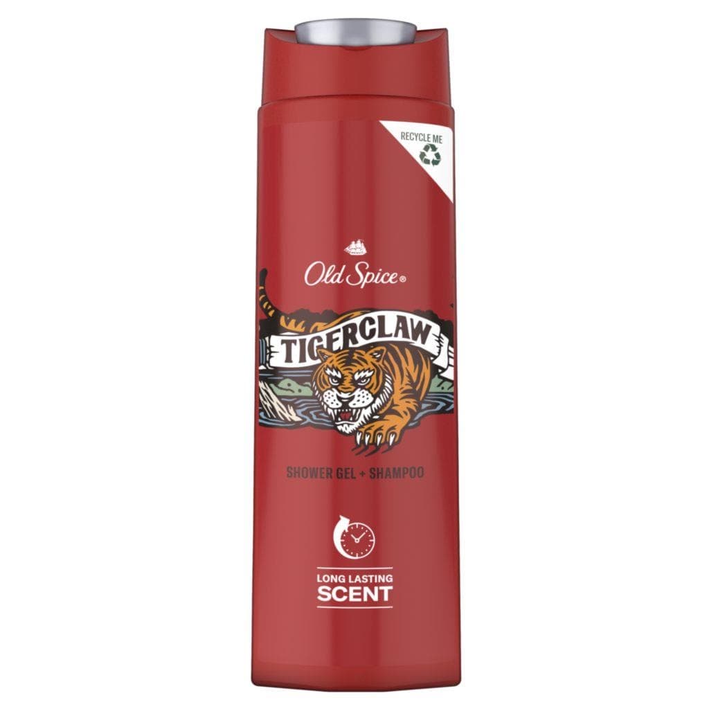 Old Spice Tigerclaw Sprchový gel a Šampon pro muže 400 ml
