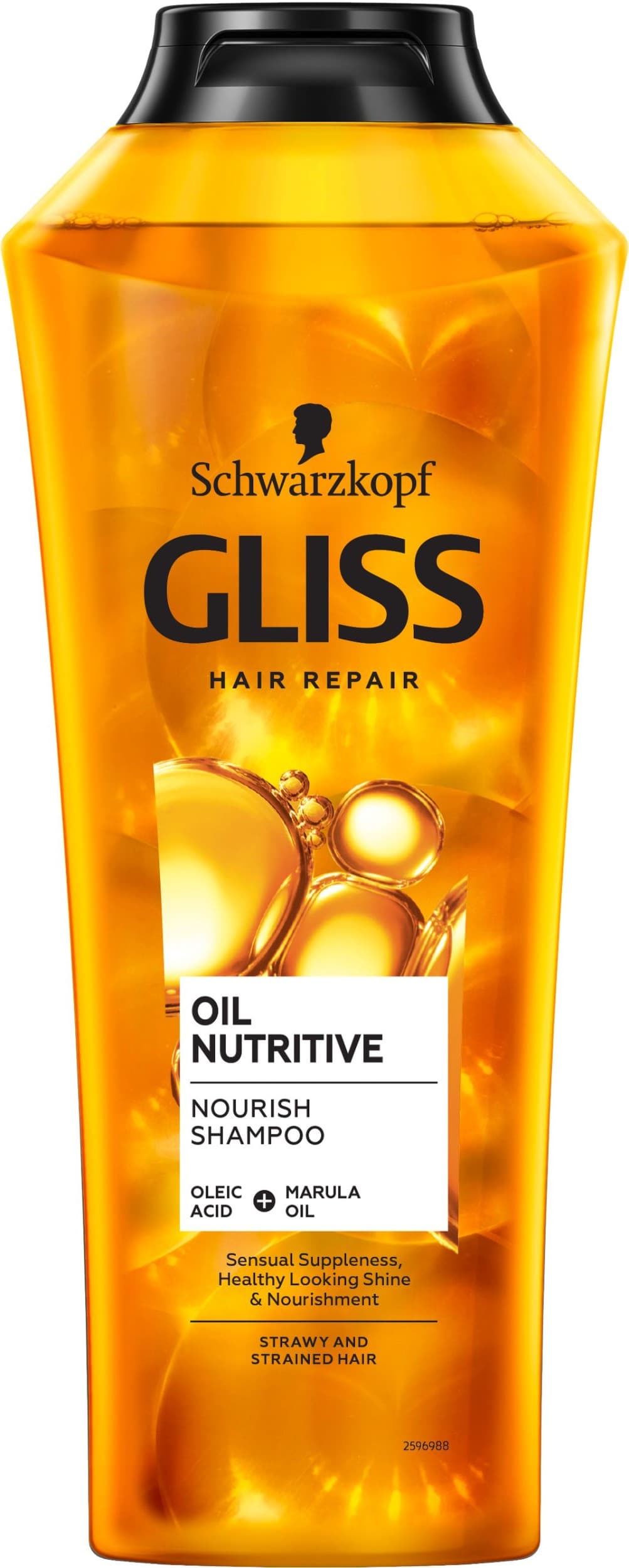 Gliss Kur Oil Nutritive šampon pro vlasy se sklonem k třepení 400 ml