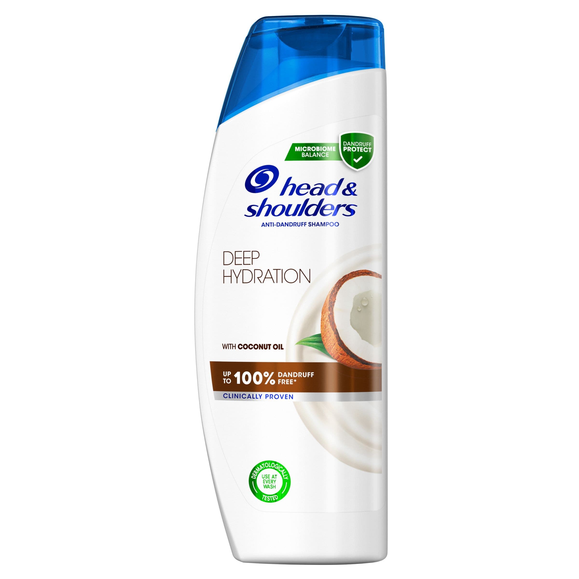 Head & Shoulders Deep Hydration Šampon proti lupům pro vlasy až 100% bez lupů 400 ml