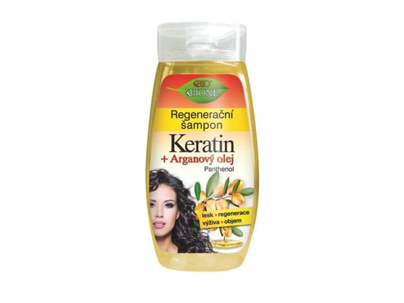 BIOne BIO Cosmetics Regenerační šampon Keratin + Arganový olej 260ml