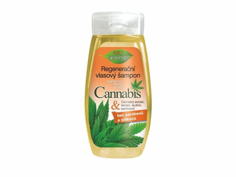 Bione Cosmetics Regenerační vlasový šampon Cannabis 260ml