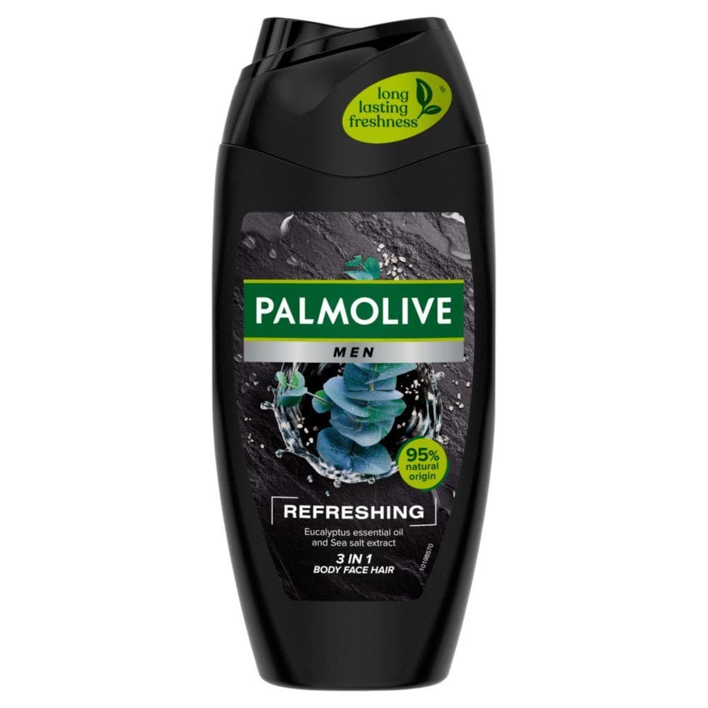 Palmolive Men Refreshing tělový šampon 2v1 s mořskými minerály a eukalyptovým olejem 250 ml