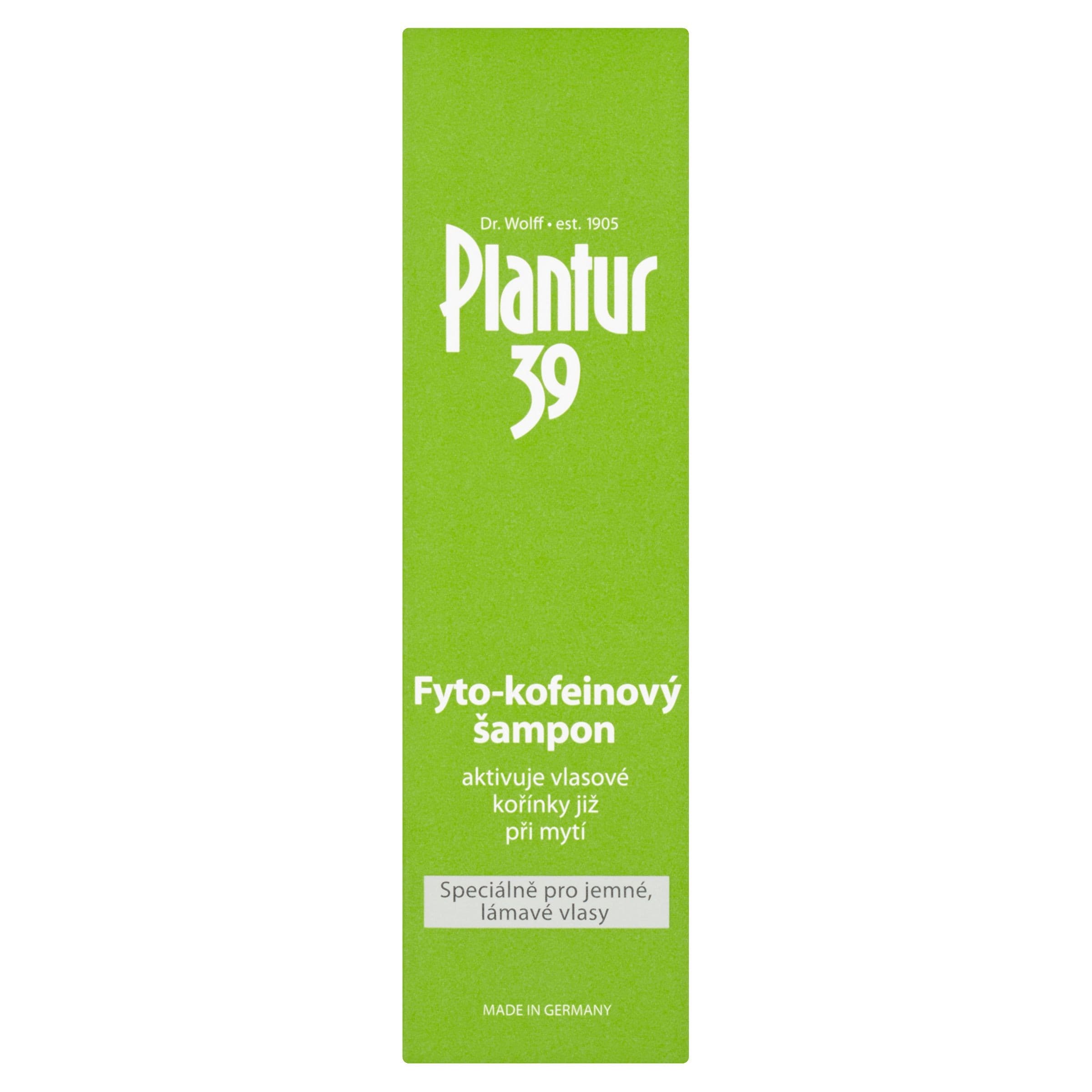 Plantur 39 Fyto-kofeinový šampon pro jemné lámavé vlasy 250 ml