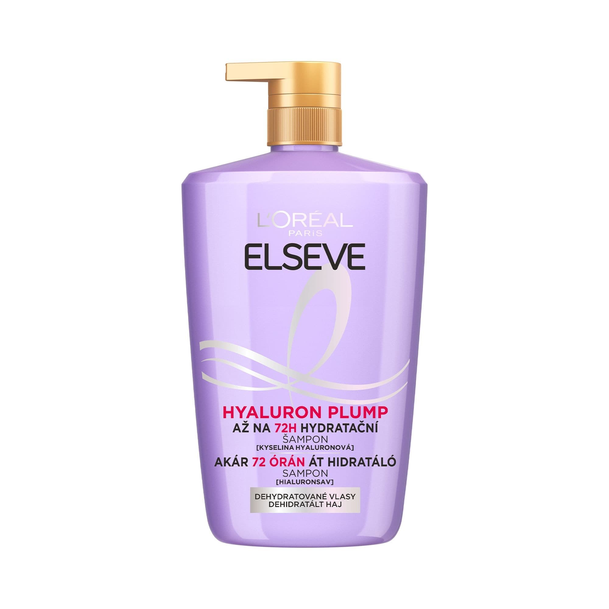 L´Oréal Paris Hyaluron Plump 72H hydratační šampon s kyselinou hyaluronovou 1000 ml