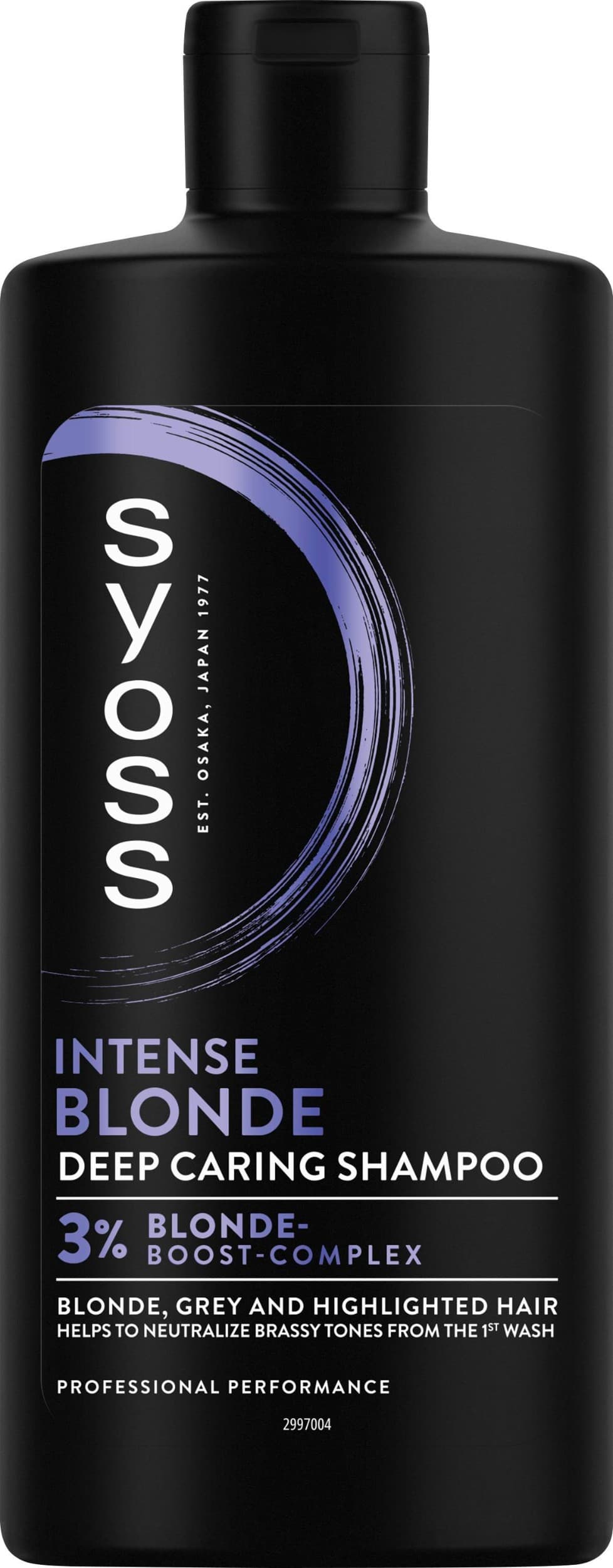 Syoss Intense Blond šampon pro blond, šedivé a melírované vlasy 440ml