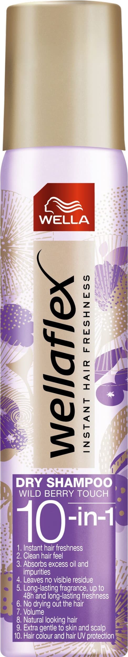 Wella Wellaflex suchý šampón Berry Touch 180 ml