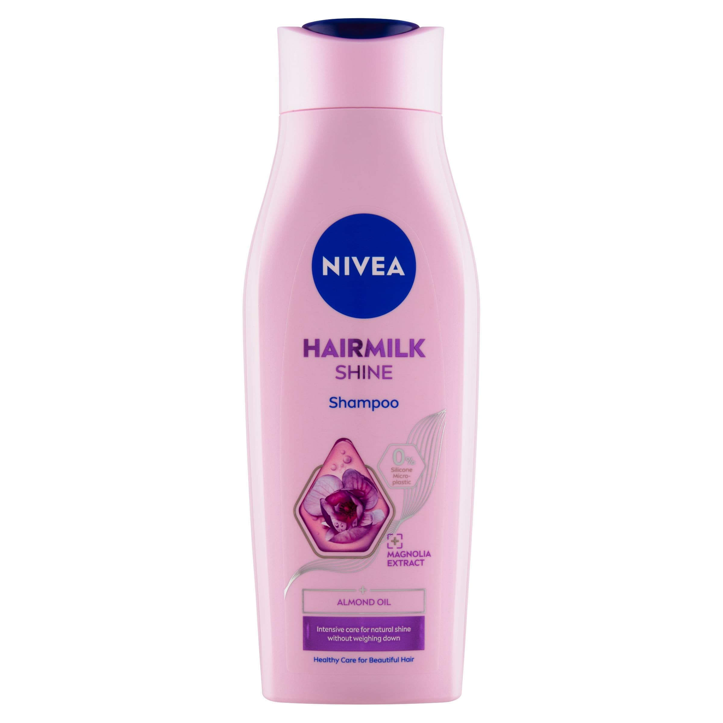 Nivea Hairmilk Natural Shine Pečující šampon 400 ml