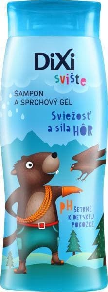Dixi Svišti šampon a sprchový gel Svěžest a síla hor 250ml