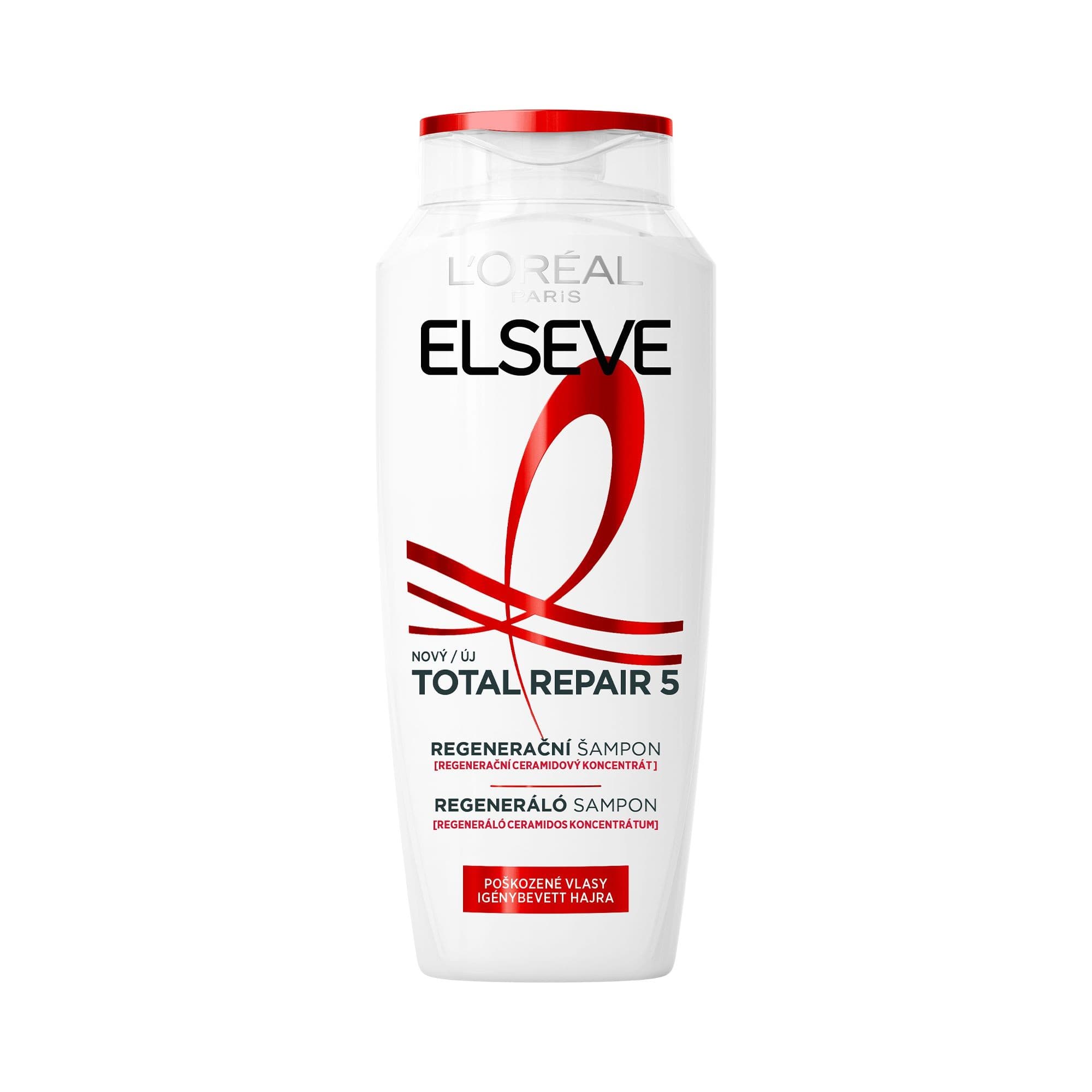 L'Oréal Paris Elseve Total Repair 5 regenerační šampon na poškozené vlasy 250 ml