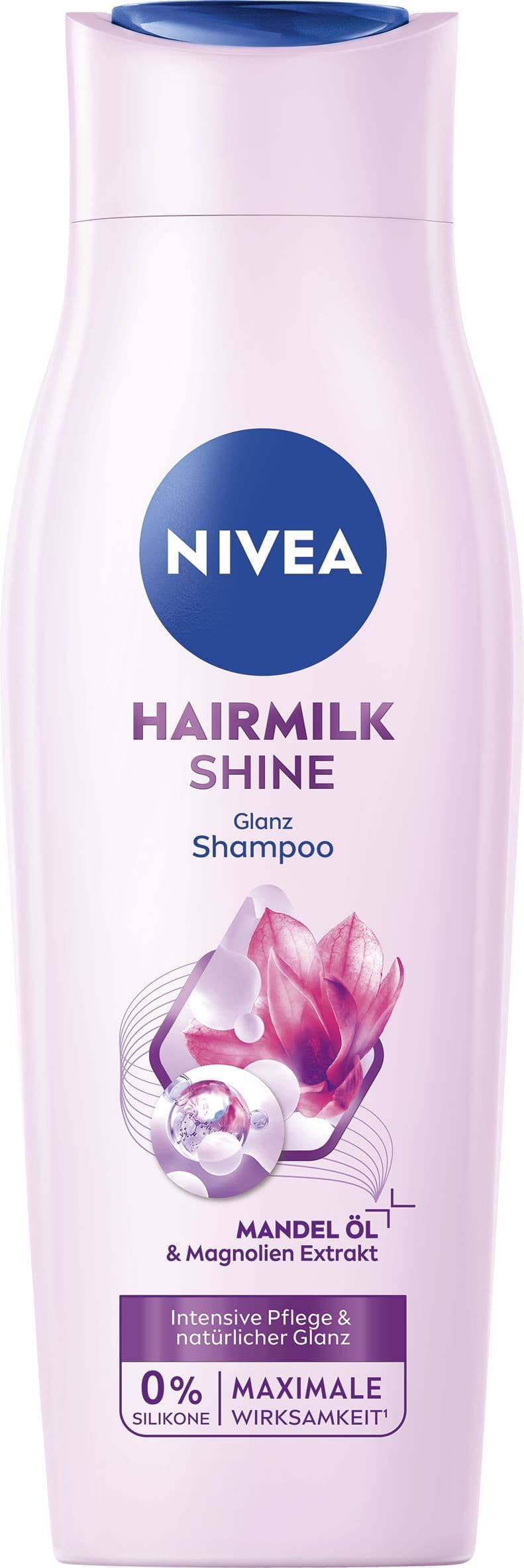 Nivea Šampon Hairmilk Shine 250 ml