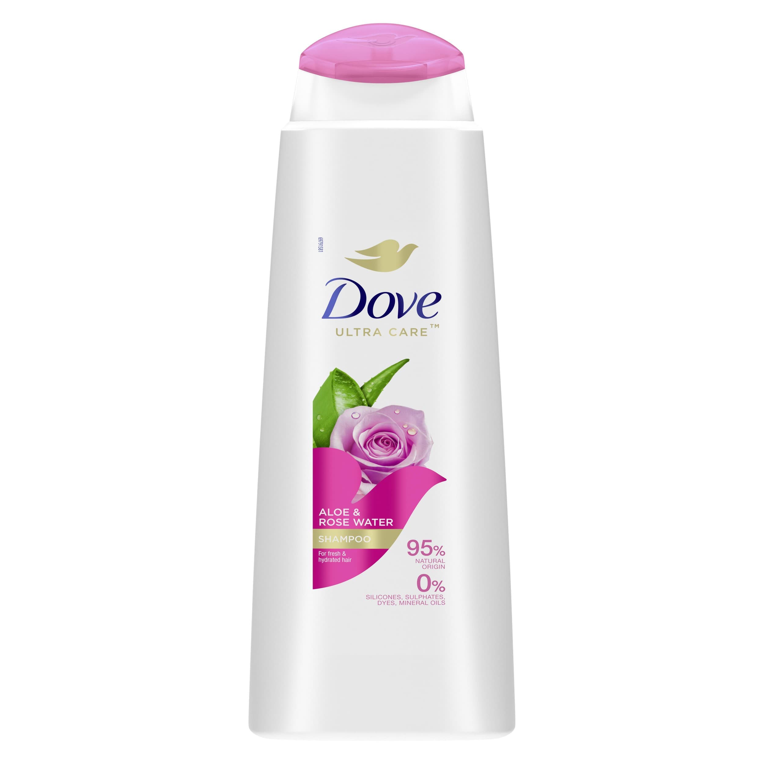 Dove šampon Rose a Aloe Vera 400ml