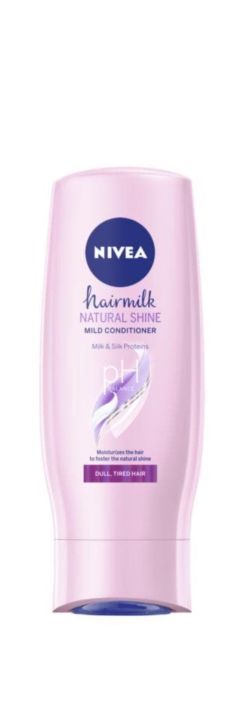 Nivea Hairmilk Natural Shine Pečující kondicionér 200 ml