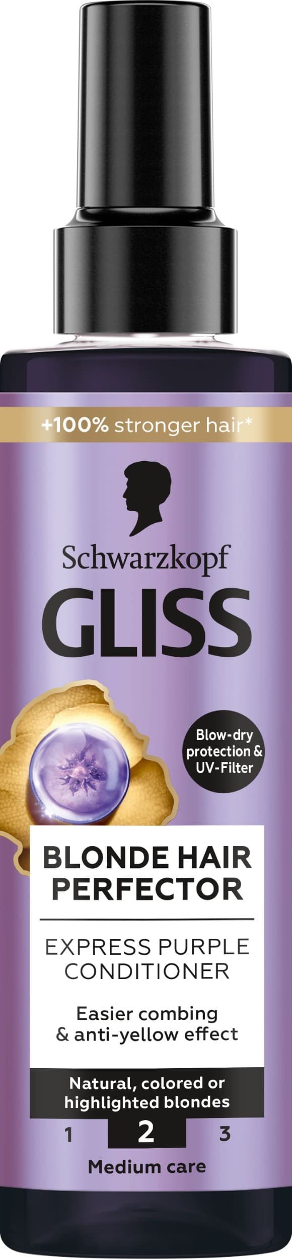 Schwarzkopf Gliss Full Hair Wonder vlasová péče pro posílení délek 100ml