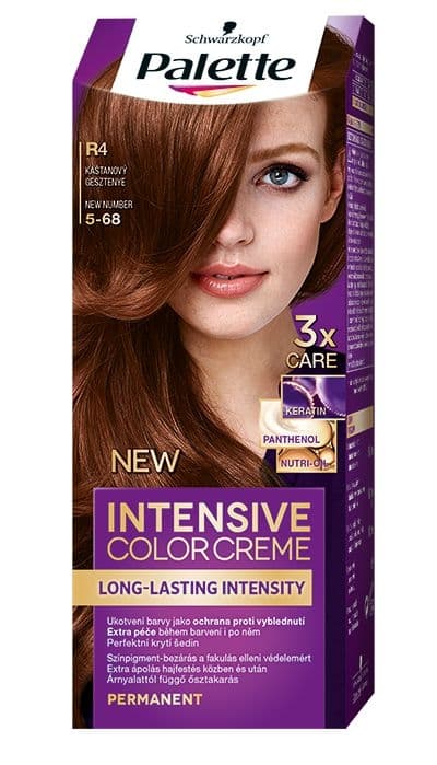 Schwarzkopf Palette Intensive Color Creme barva na vlasy kaštanový R4 50 ml