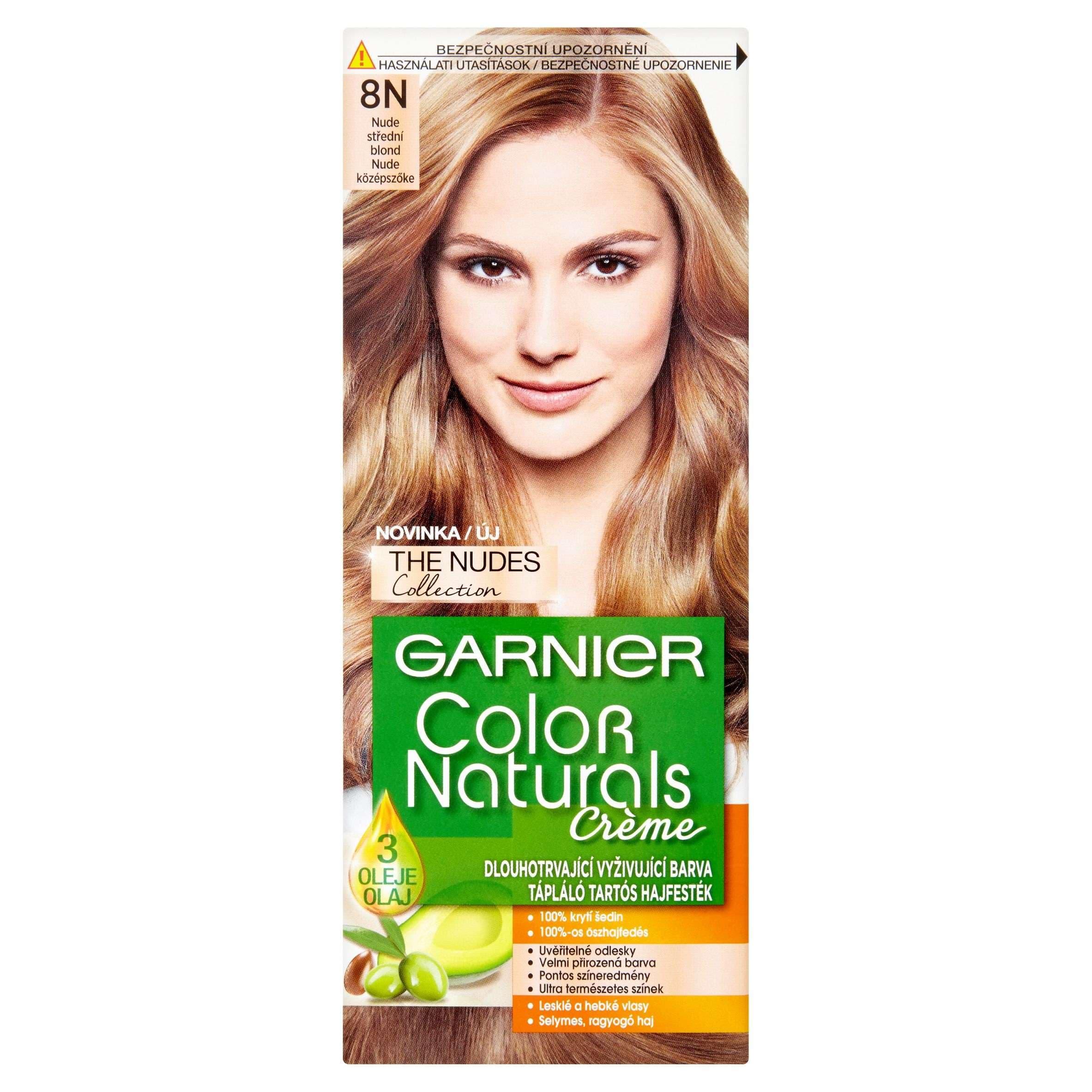Garnier Color Naturals Crème nude střední blond 8N 110 ml