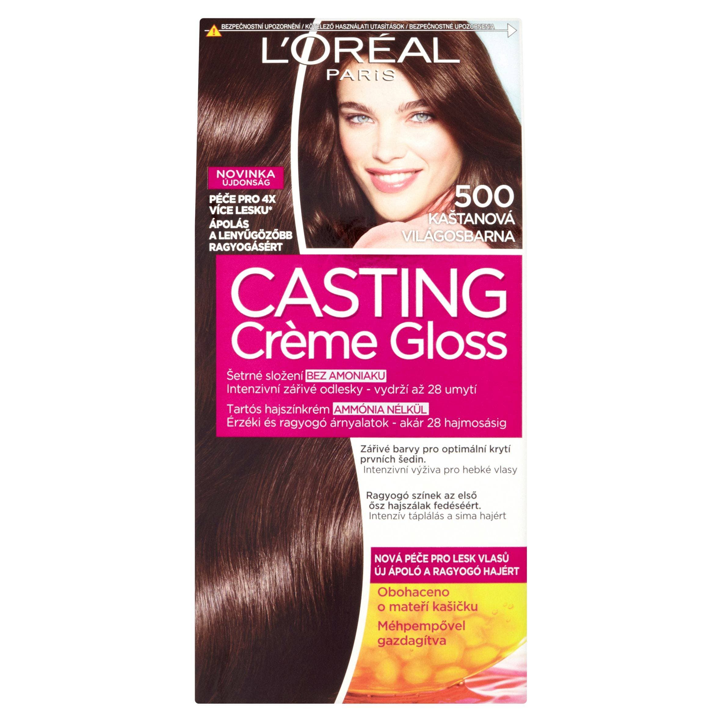 L'Oréal Paris Casting Crème Gloss kaštanová 500 160 ml