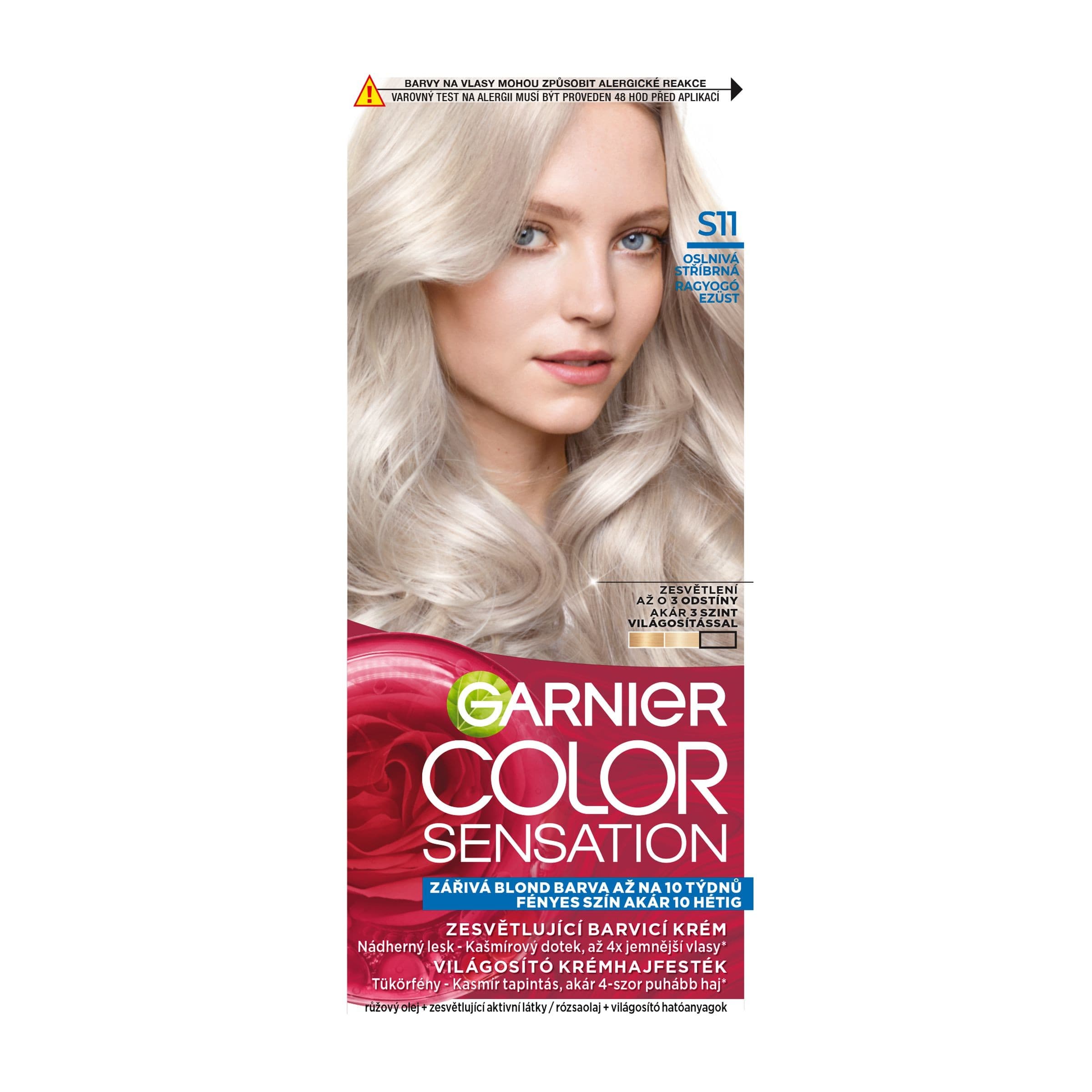 Garnier Color Sensation S11 Oslnivá stříbrná 110 ml
