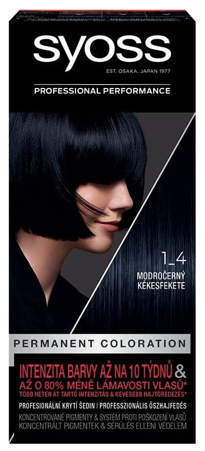 Syoss Barva na vlasy modročerný 1-4 50 ml