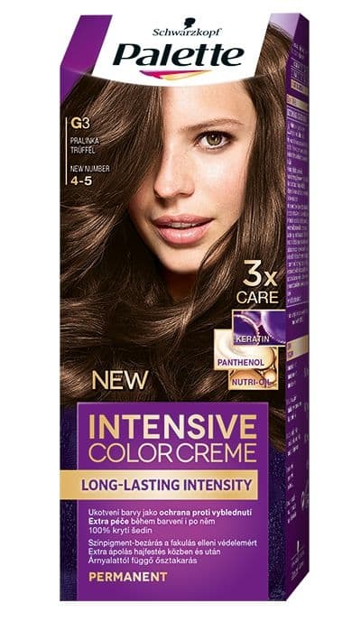 Schwarzkopf Palette Intensive Color Creme barva na vlasy pralinka G3 50 ml