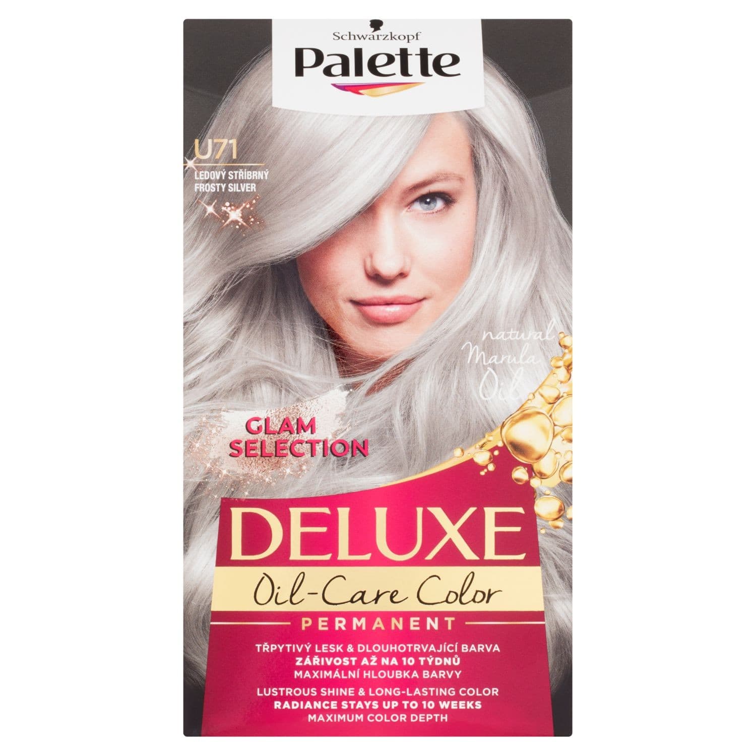 Schwarzkopf Palette Deluxe Barva na vlasy Ledový Stříbrný U71
