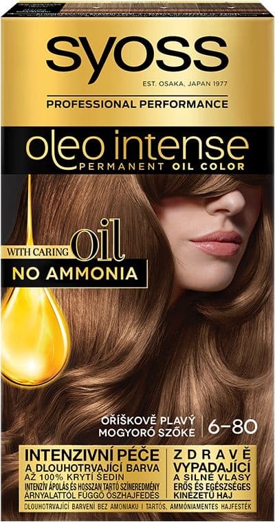 Syoss Oleo Intense olejová barva oříškově plavý 6-80 50 ml