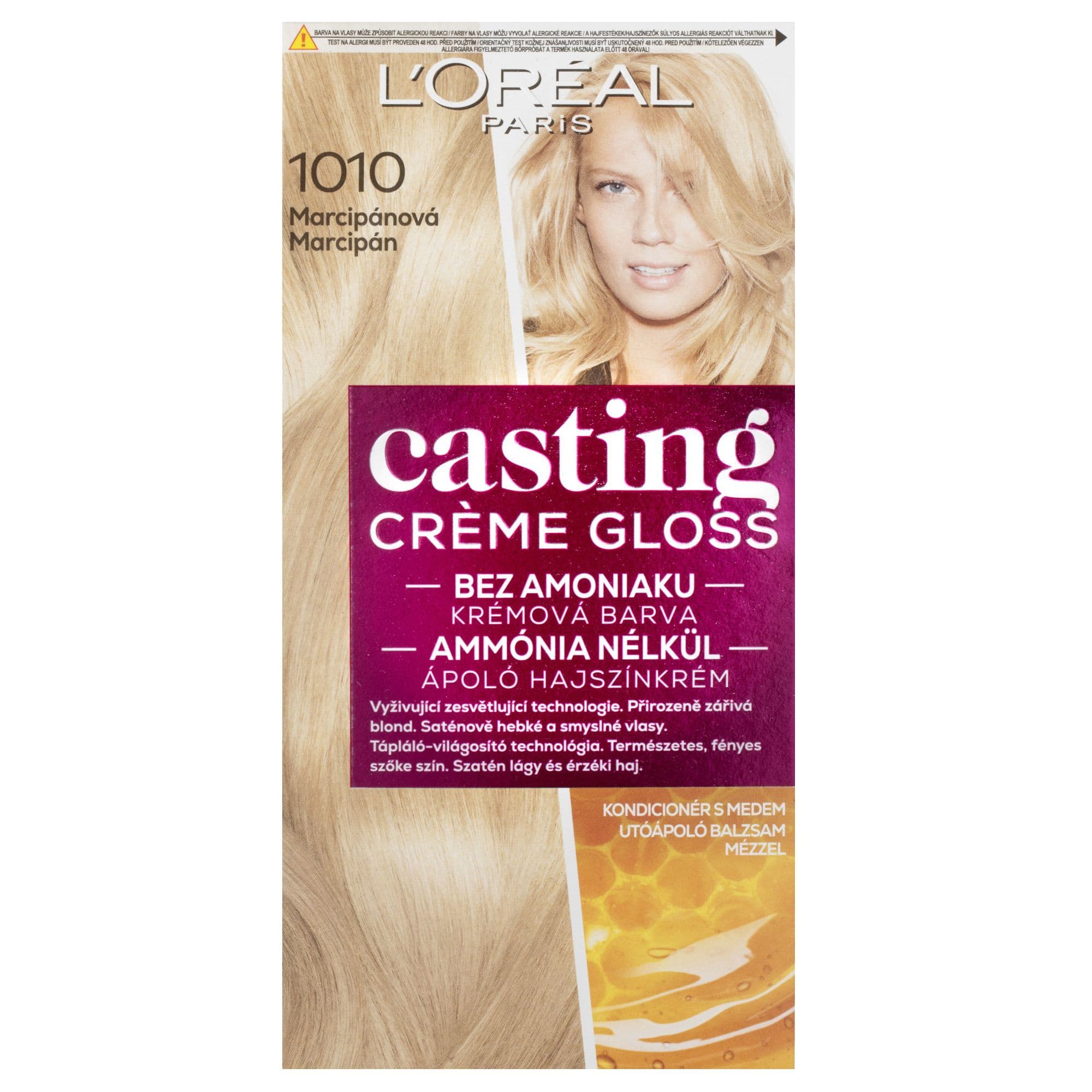 L'Oréal Paris Casting Crème Gloss marcipánová 1010, 180 ml