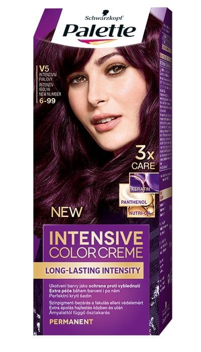 Schwarzkopf Palette Intensive Color Creme barva na vlasy intenzivní fialový V5 50 ml