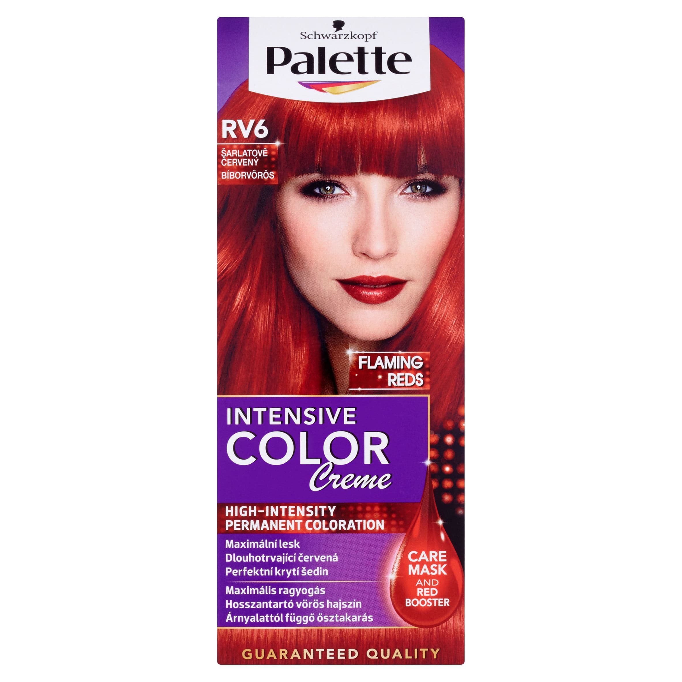 Schwarzkopf Palette Intensive Color Creme barva na vlasy šarlatově červený RV6