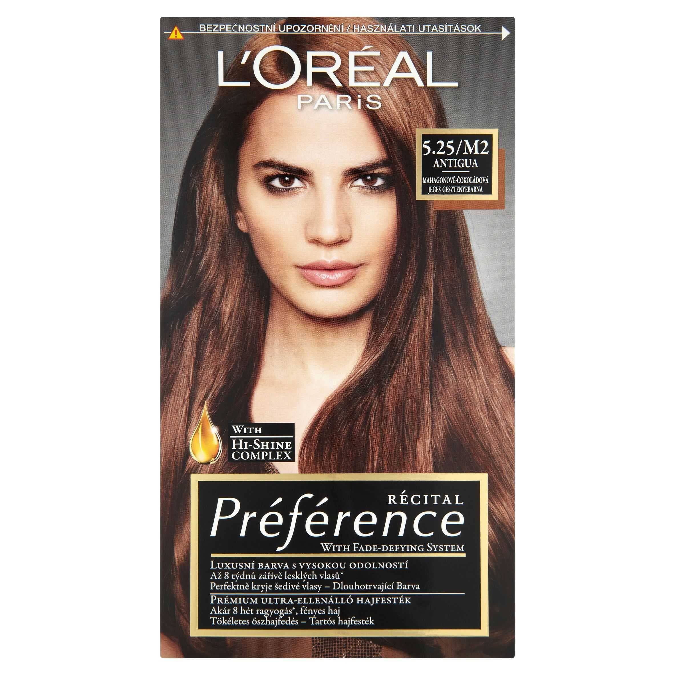 L'Oréal Paris Récital Préférence Antigua mahagonově-čokoládová 5.25/M2 174 ml