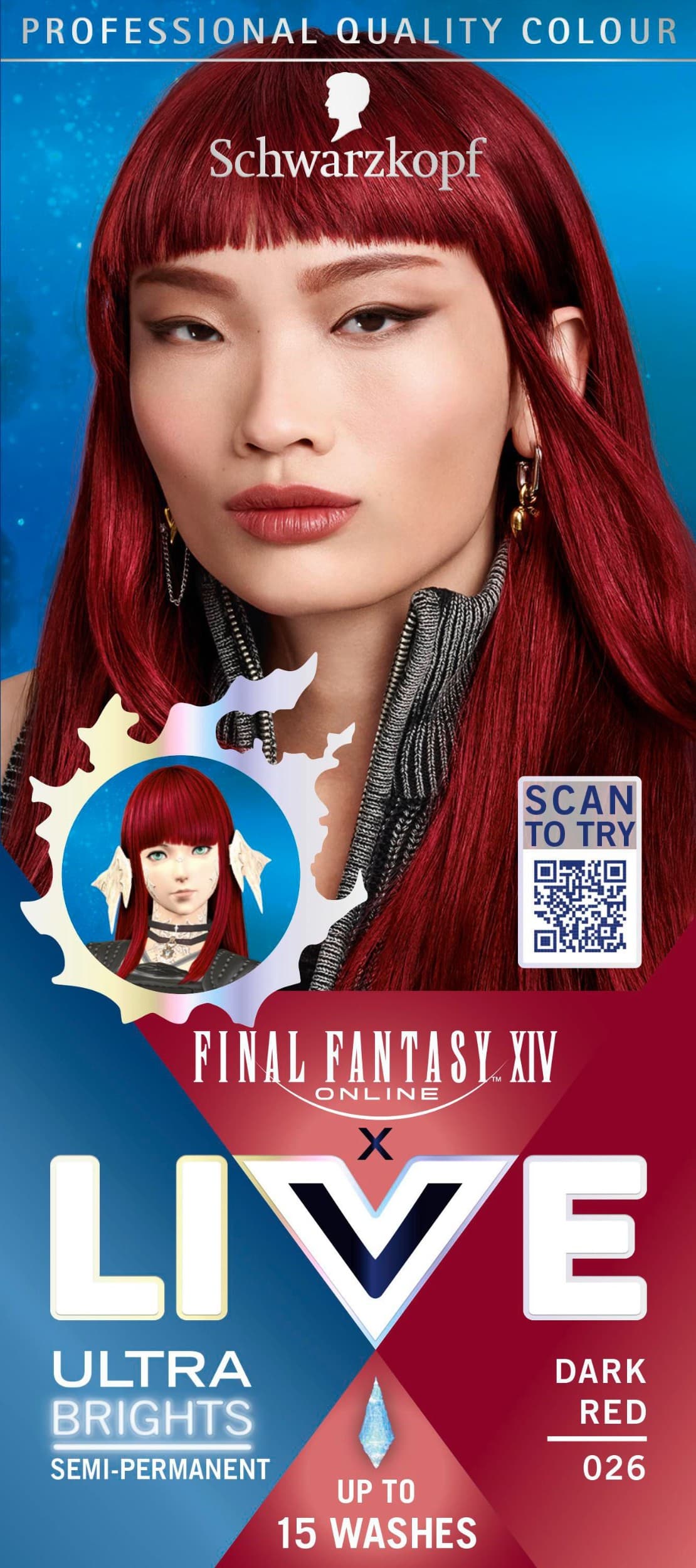 Schwarzkopf Live Ultra Brights semi-permanentní barva na vlasy 024 Zářivá zelená 50ml