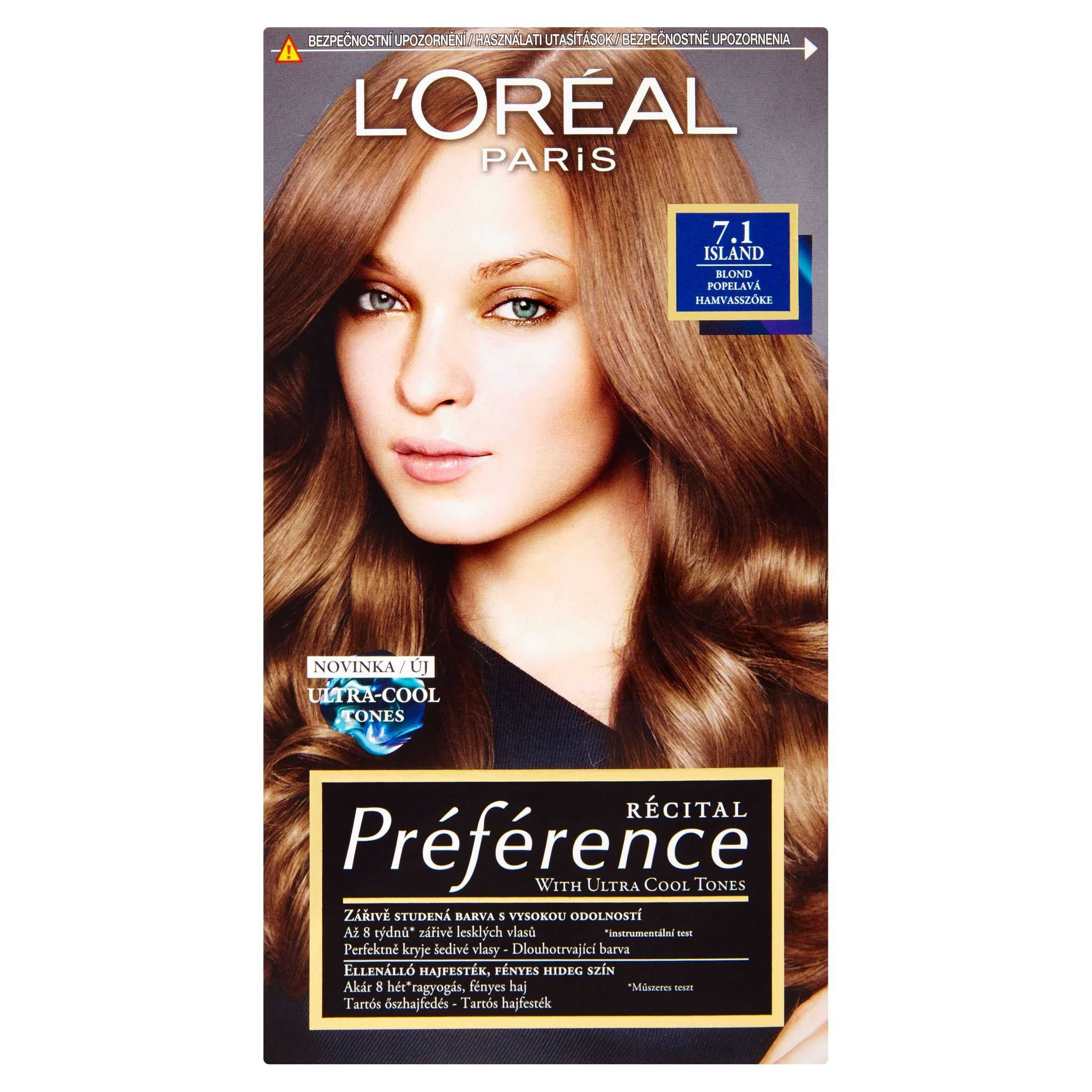 L'Oréal Paris Récital Préférence Island blond popelavá 7.1
