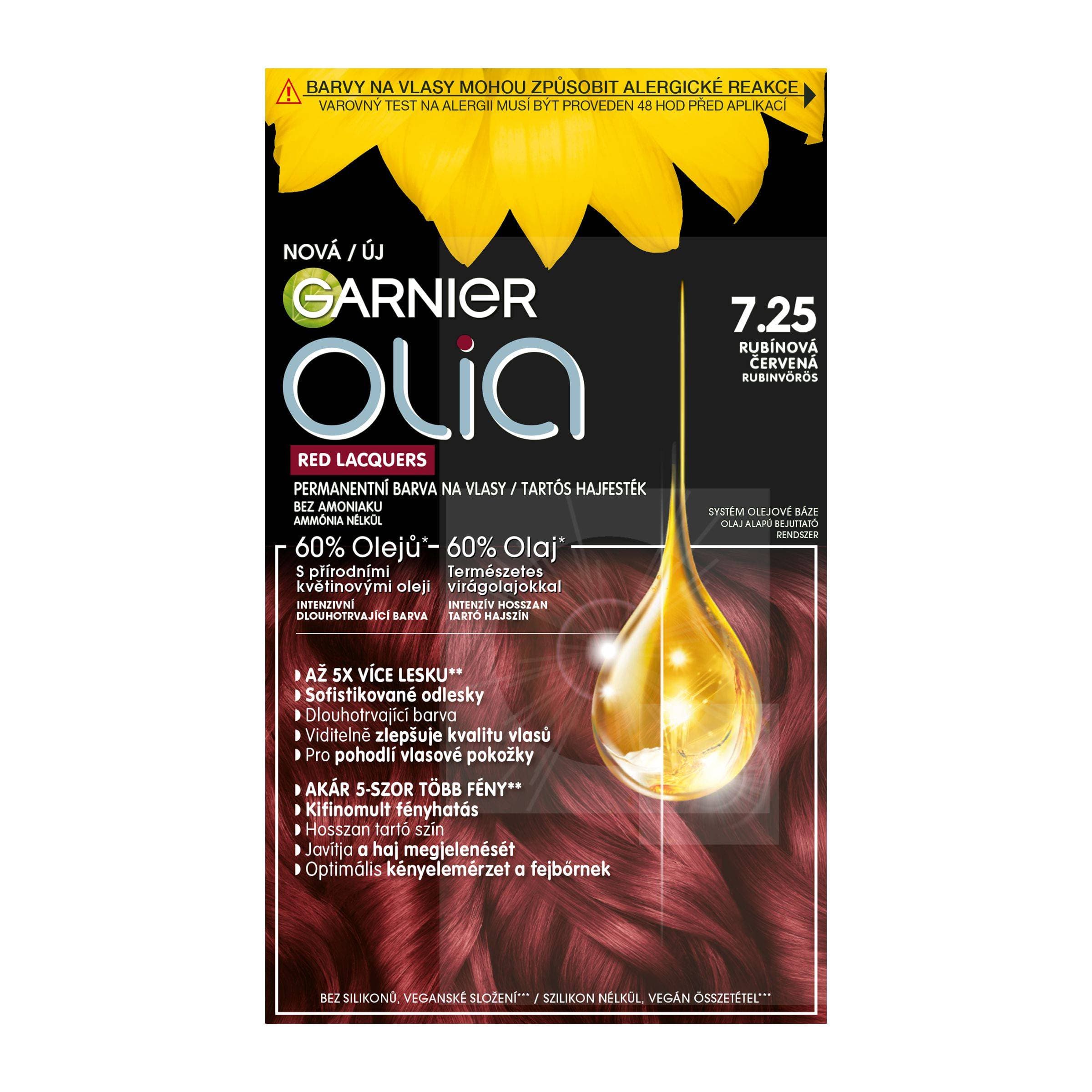 Garnier Olia barva na vlasy 7.25 Vinyl blush