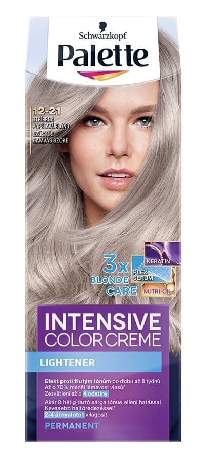 Palette Intensive Color Creme 12-21 Stříbrná popelavá blond