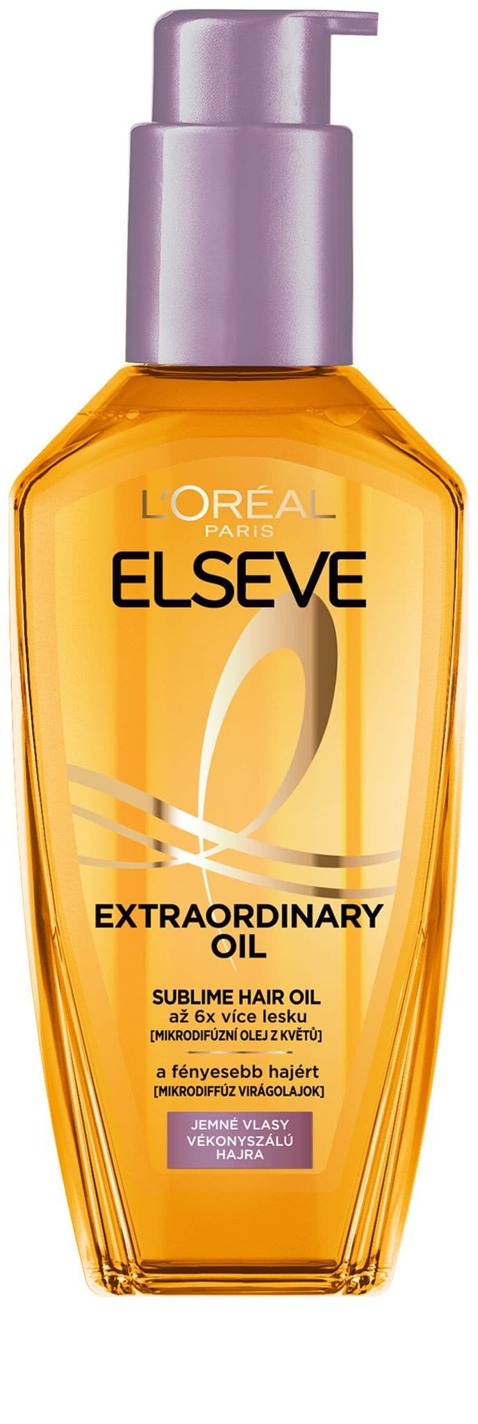L'Oréal Paris Elseve Extraordinary Oil hedvábný olej pro jemné vlasy 100 ml