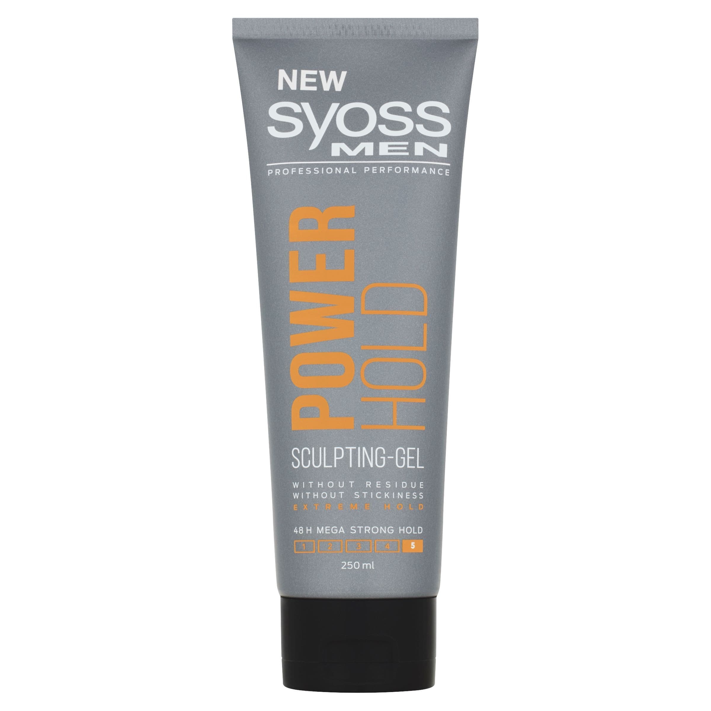 Syoss Men tvarující gel power hold 250 ml