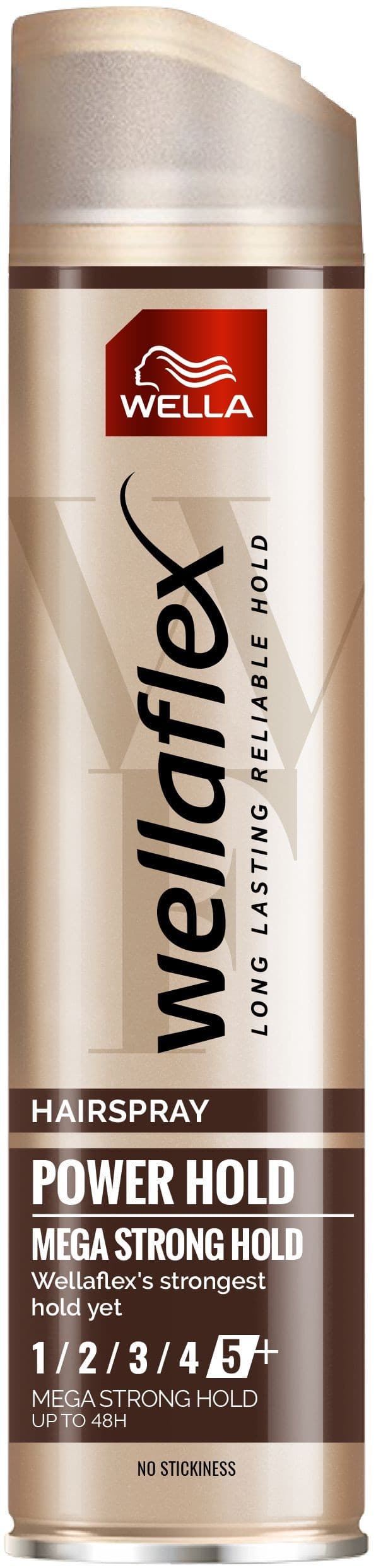 Wella Wellaflex Power Hold Mega Strong Hold lak na vlasy 250 ml