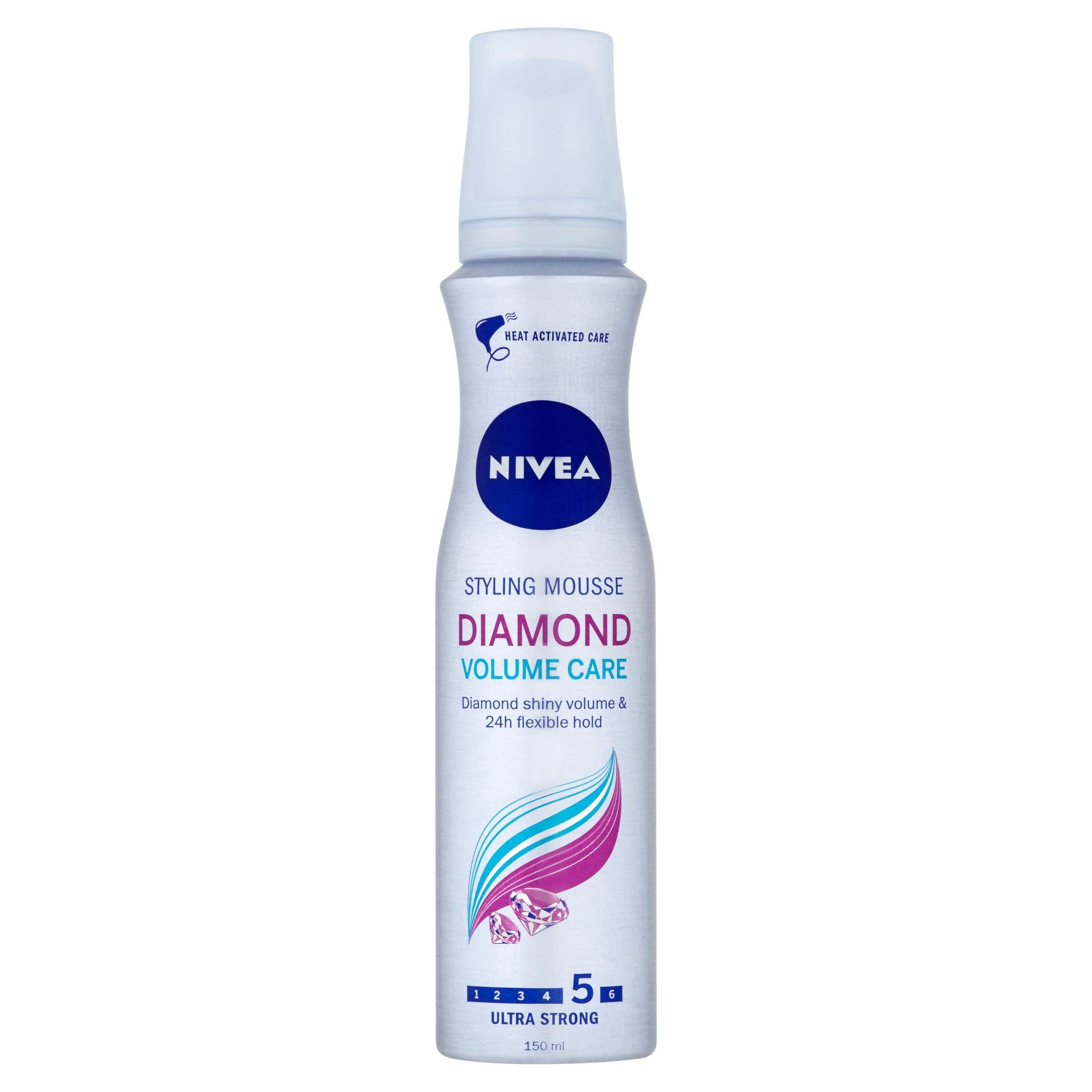 Nivea Diamond Volume Care pěnové tužidlo 150 ml