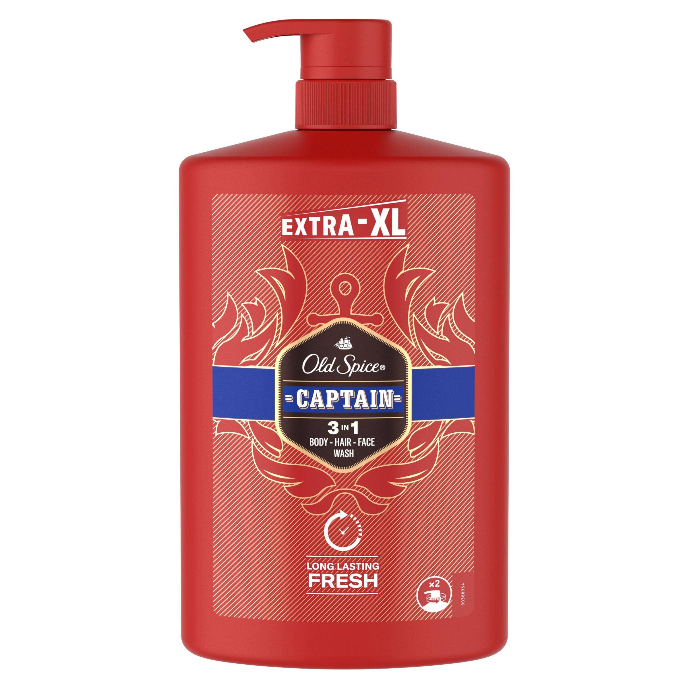 Old Spice Captain Sprchový gel pro muže 3v1 1 l