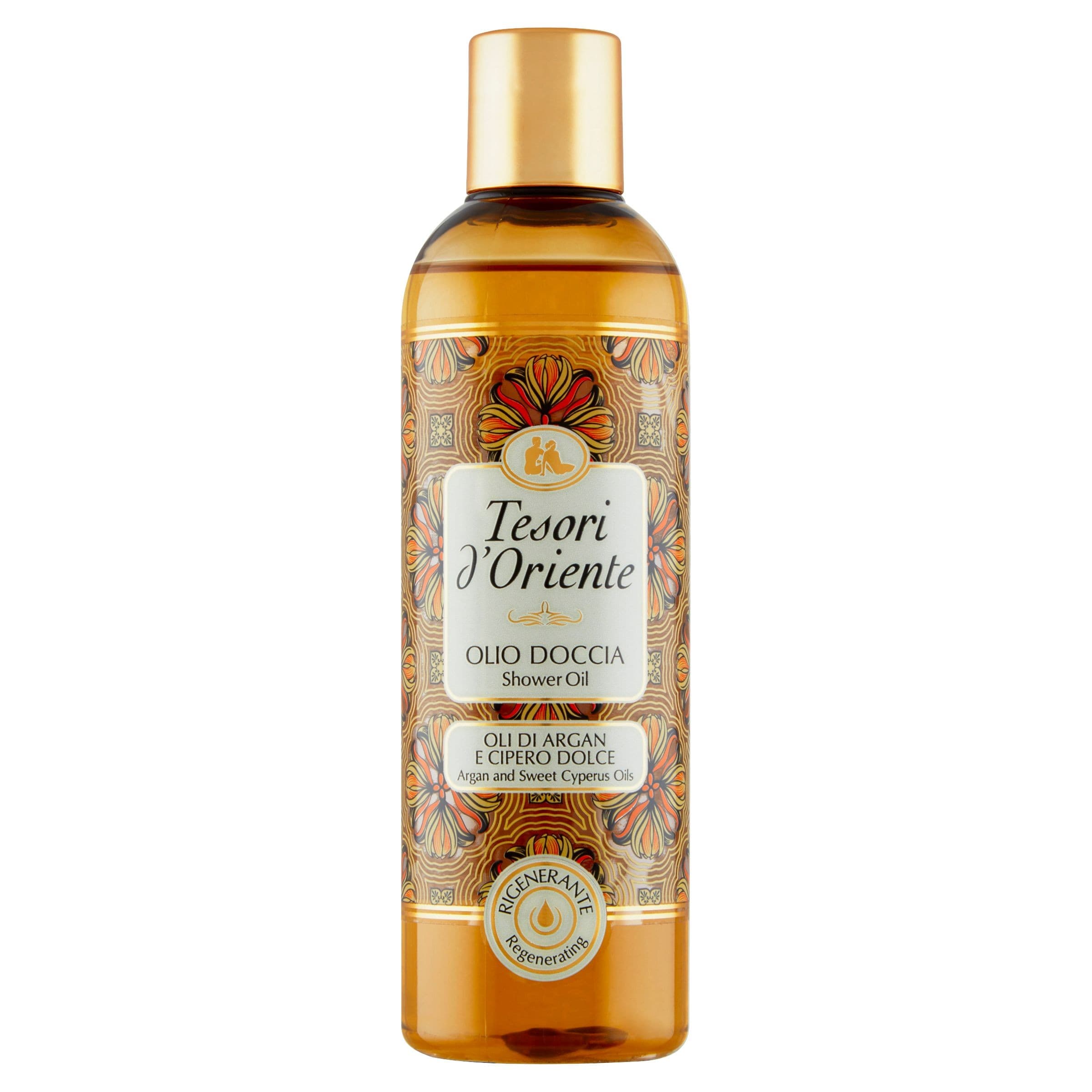 Tesori d'Oriente Sprchový Arganový a cyperový olej 250 ml