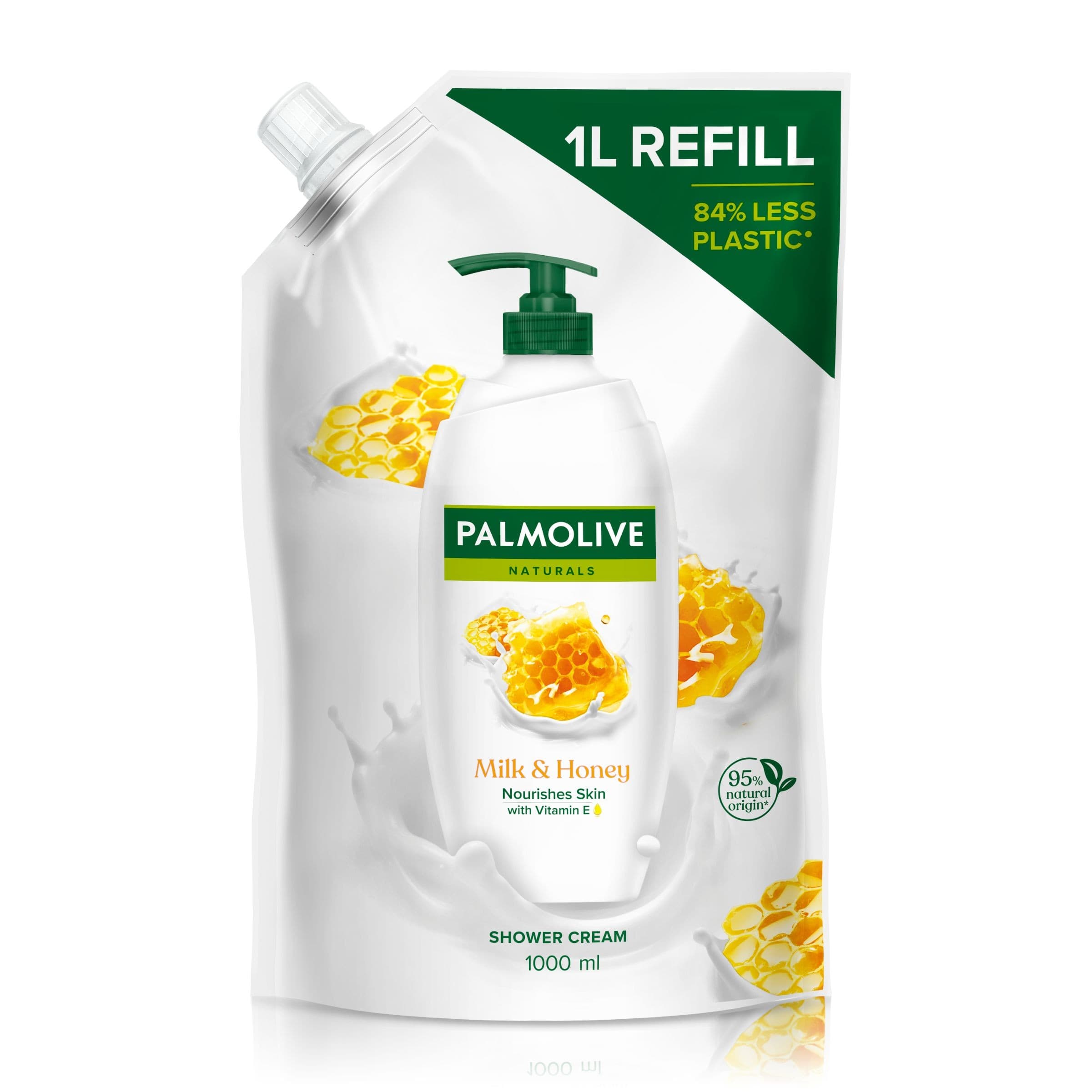 Sprchový gel Palmolive Naturals Milk & Honey náhradní náplň 1000 ml