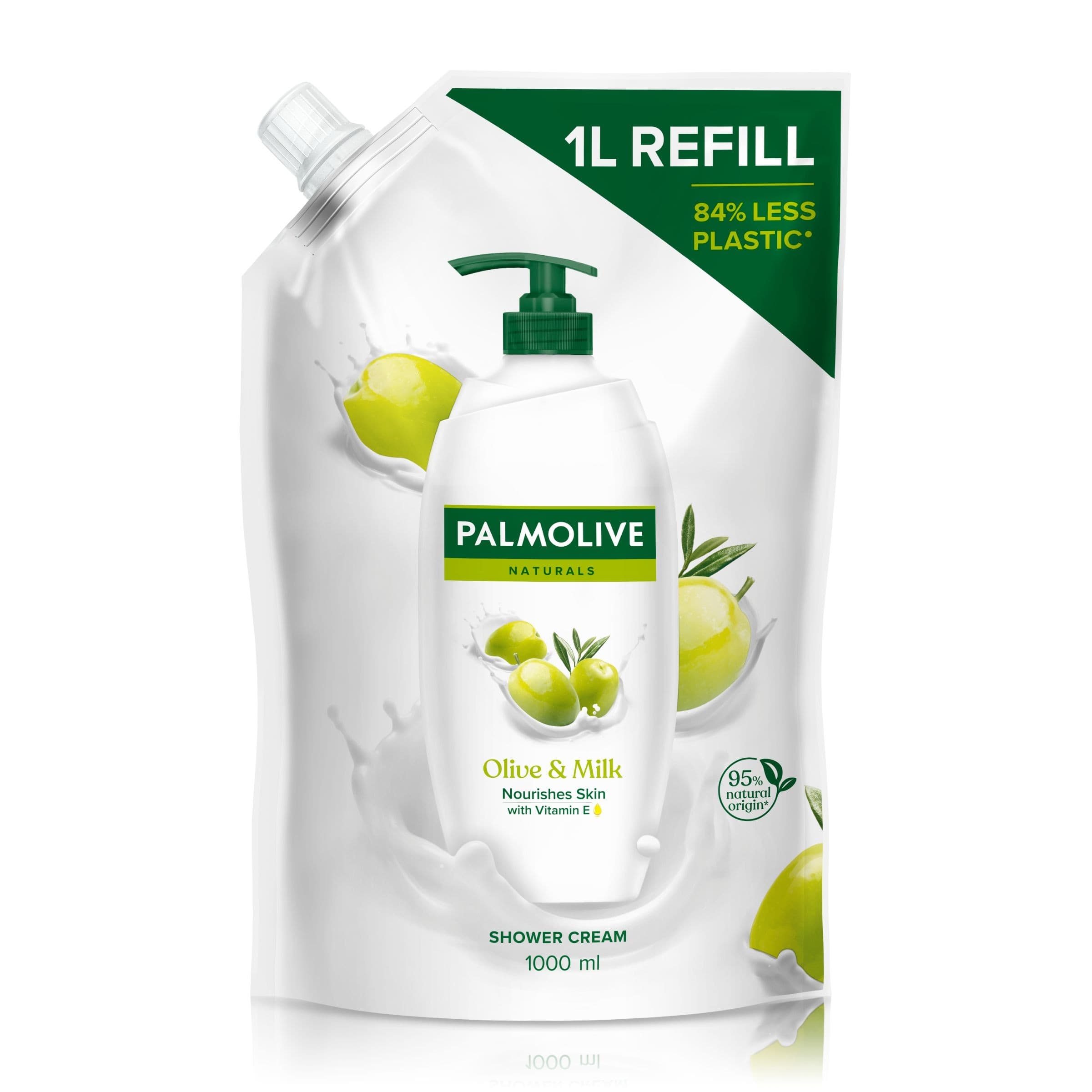 Sprchový gel Palmolive Naturals Olive & Milk náhradní náplň 1 l